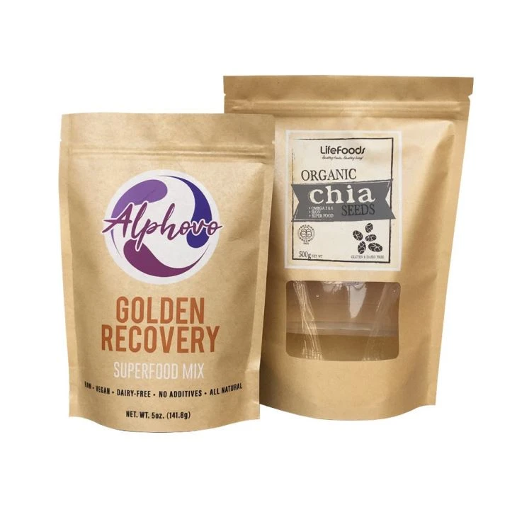 Window Kraft Paper Pouch
